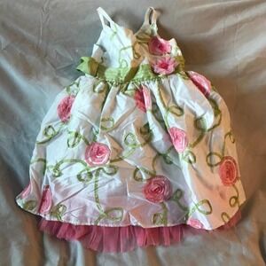 Youngland Girl's Fancy flower Dress